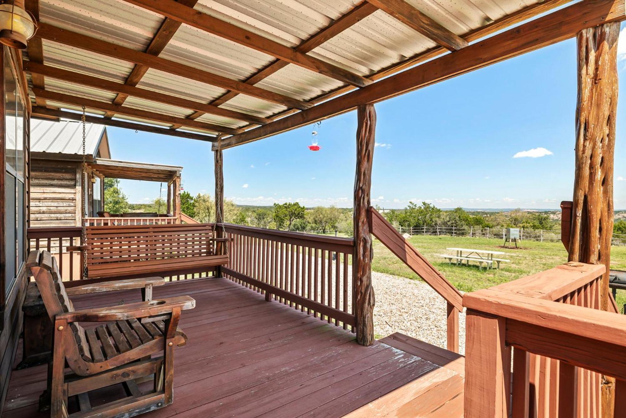 Enchanted Rockview Cabins Crabapple Dış mekan fotoğraf